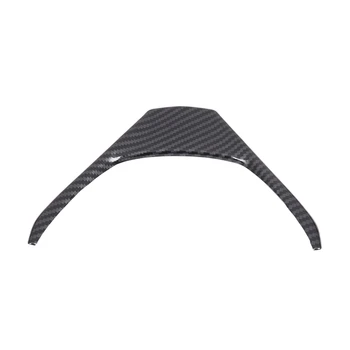 4X Крышка рулевого колеса из углеродного волокна Внутренняя отделка рамы рулевого колеса для Toyota RAV4 2014-2018