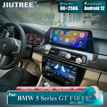 Android 12 Qualcomm для BMW 5 серии GT F10 F07 2011 2012-2017 GPS Навигация Автомобильный DVD Стерео Радио Мультимедийный плеер Головное устройство