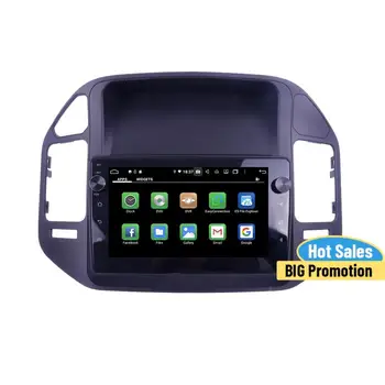 Carplay Автомагнитола 2 Din Стерео С Приемником Android Для Mitsubishi Pajero V73V68 2008 2009 2010 2011 GPS Плеер Автозвук