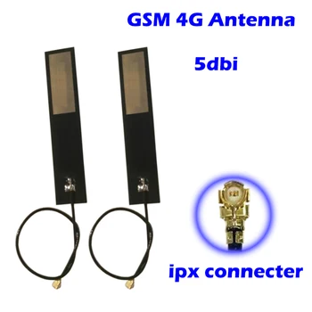 GSM GPRS Антенна 5dbi Внутренняя Встроенная Плата ПК IPX Коннектор Клеевое Крепление для Радио M2M Сотовый Телефон Gate-Way Opener RTU