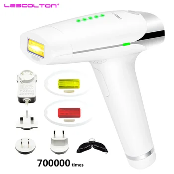 Lescolton T009 Эпилятор Лазерная эпиляция машина Лазерный эпилятор Удаление волос Бикини Триммер Электрический эпилятор для женщин