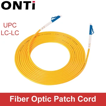 ONTi от LC UPC до LC UPC Simplex 2,0 мм 3,0 мм ПВХ одномодовый оптоволоконный патч-кабель перемычка оптоволоконный патч-корд fibra optica