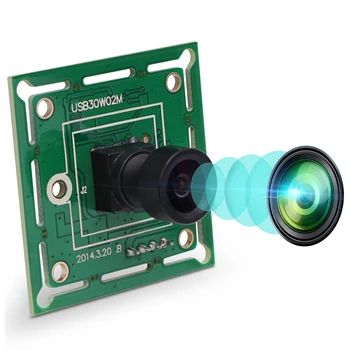 OmniVision 300K пикселей 640*480 Плата VGA-камеры USB2.0 OV7725 CMOS-Сенсор 60 кадров в секунду Модуль USB-камеры с 45-градусным объективом M7