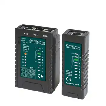 Po'Skit MT-7064-C Тестер кабелей POE и LAN сетевой тестер Многофункциональный сетевой линейный измеритель Тест видеоконтроля