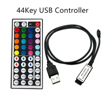 SMD 2835 5050 RGB 5V 12V 24V USB LED RGB Контроллер для светодиодной ленты USB, контроллер светодиодной ленты, беспроводной пульт дистанционного управления