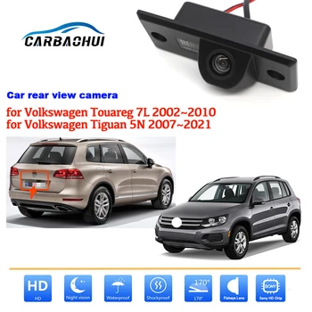 Автомобильная Камера заднего вида для Volkswagen Touareg 7L 2002 ~ 2010 для Volkswagen Tiguan 5N 2007 ~ 2021 CCD full HD Ночного Видения Водонепроницаемый