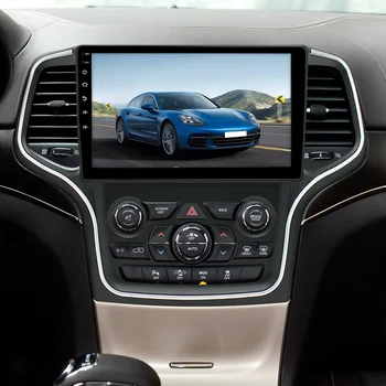 Автомобильный Мультимедийный Плеер Для Jeep Grand Cherokee 2014-2021 Android Радио Стерео GPS Навигация Android Auto Carplay Wifi 4g