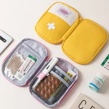 Аптечка первой помощи, Медицинские наборы для неотложной помощи, Органайзер, Сумка для хранения таблеток, Походная Переносная сумка для лекарств, Бытовая техника