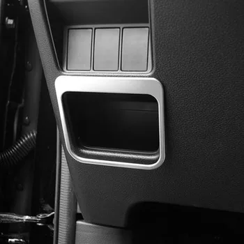 Внутренние Молдинги Для Honda CRV CR-V 2017-2021 Матовая Отделка Интерьера Автомобиля Основной Приводной Ящик Для Хранения Декоративная отделка Крышки