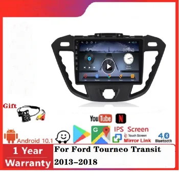 Голосовое Управление 2.5 D IPS Экран M100C Android Автомобильный DVD-плеер для Ford Tourneo Transit 2013-2018 автомобильная видео GPS НАВИГАЦИЯ