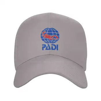 Джинсовая кепка с логотипом Padi высшего качества, бейсбольная кепка, вязаная шапка