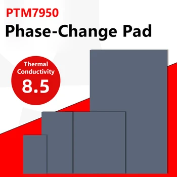 Для термопластичной прокладки для процессора Honeywell PTM7950, накладка из токопроводящей пасты, 8,5 Вт /мК, замена термопластичной прокладки для графического процессора ноутбука