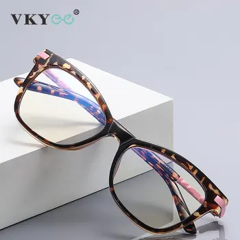 Женские очки VICKY для чтения при Дальнозоркости и Близорукости, блокирующие синий свет, Оптическая оправа для очков PFD2108