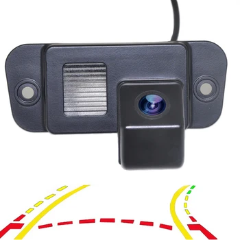 Интеллектуальная динамическая траектория Отслеживает камеру заднего вида с движущейся направляющей Линией парковки для Ssangyong Actyon