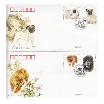 Китай 2006, всемирно известные марки для собак, обложка первого дня, FDC, Конверты, Филателия, почтовые расходы, коллекция