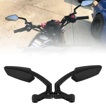 Комплект зеркал заднего вида для мотоцикла из 2 предметов для Honda/Kawasaki/Suzuki/Yamaha