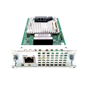 Оригинал для Модуля расширения маршрутизатора Cisco NIM-1MFT-T1/E1 1-Портовый Многопортовый Магистральный модуль Clear-channel Card T1/E1 NIM 1MFT-T1/E1