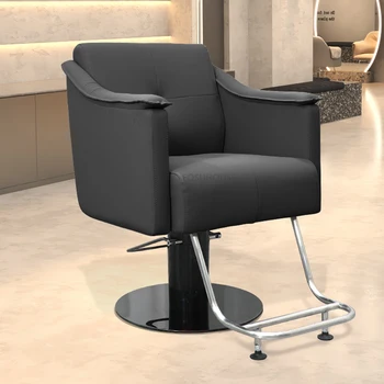 Парикмахерские кресла Nordic из искусственной кожи для салонной мебели, Парикмахерский кресельный подъемник Whirl, удобное профессиональное парикмахерское кресло