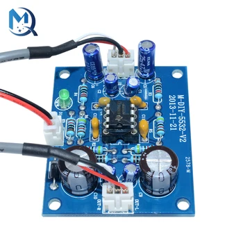 Плата стереоусилителя NE5532 OP-AMP, модуль усилителя динамика Hi-Fi, плата управления схемой разработки звука для Arduino