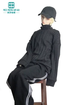 Подходит для куклы со сферическим суставом 65 см-75 см BJD дядя, модный свитер с высоким воротом, спортивные брюки