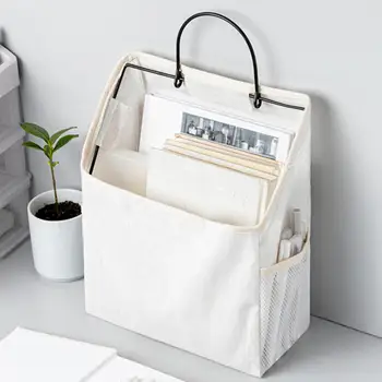 Популярная настенная сумка, хлопковый подвесной органайзер, Съемный компактный настенный шкаф, подвесная сумка для хранения