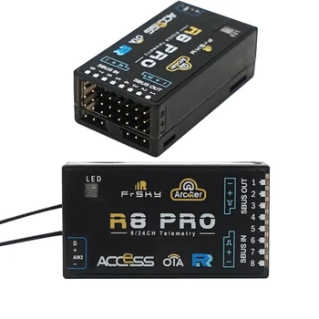 Приемник FrSky с защитой от помех 2,4 ГГц ACCESS Archer R8 Pro с поддержкой OTA Поддерживает резервирование сигнала