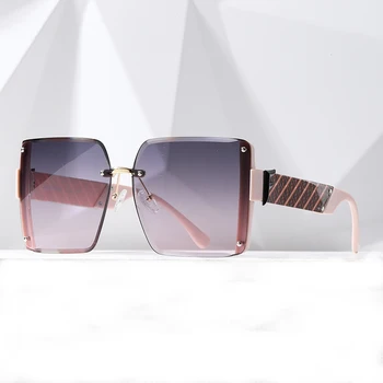 Ретро Квадратные Солнцезащитные очки Женские Брендовые Дизайнерские Летние Стили Ярких цветов Модные Серебряные Зеркальные Оттенки Мужские UV400