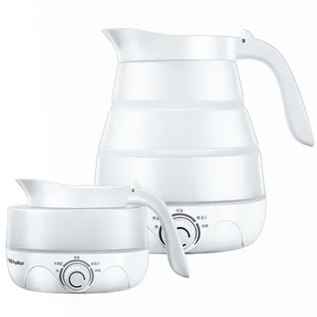 Складные чайники, дорожные электрические чайники, портативные маленькие мини-компрессионные дорожные чайники, электрический чайник для чая.