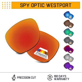 Сменные линзы с поляризацией Bwake для солнцезащитных очков Spy Optic Westport в оправе - Несколько вариантов