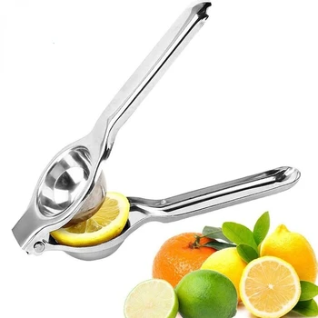 Соковыжималка для лимона из нержавеющей стали, ручная соковыжималка, кухонные инструменты для лайма, лимона, апельсина, соковыжималка для лимона, пресс для цитрусовых, соковыжималка для цитрусовых