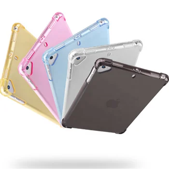 Ультратонкий Прозрачный Мягкий Тпу Противоударный Чехол Для Планшета Задняя Крышка для iPad 9 8 7 Air 1 2 3 4 10.2 I Pad Pro 11 12.9 Дюймов 2021 Mini 6 5