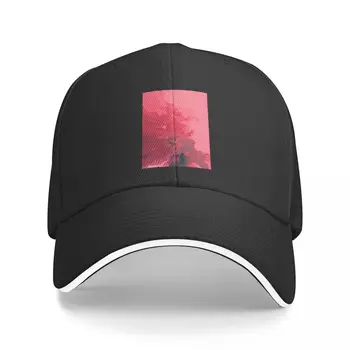 абстрактная розовая бейсболка с тепловым козырьком, пляжная шляпа, шляпа для гольфа, мужская Женская
