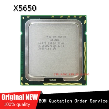 для процессора X5650 x5650 SLBV3 Процессор шестиядерный 2.66 ГГц сервер кэш-памяти LGA1366 12 МБАЙТ L3
